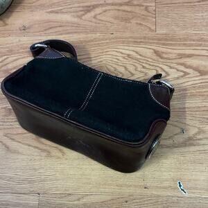 Dooney & Bourke Black and Brown Belt Bag